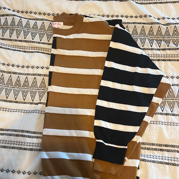 Jess Lea stripe crew neck sweater - Picture 2 of 3